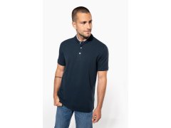 Kariban K 223 Pánské polo s mao límcem 20.K223 oxford grey/black 3