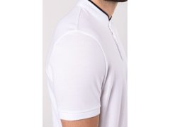 Kariban K 223 Pánské polo s mao límcem 20.K223 oxford grey/black 6