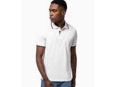 Kariban K 245 Pánské kontrastní piqué polo 20.K245 white/navy/white 2