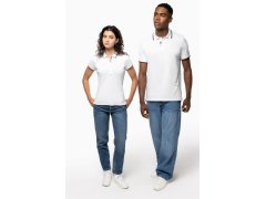 Kariban K 245 Pánské kontrastní piqué polo 20.K245 light turquoise/white/navy 8