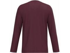 Kariban K 358 Pánské tričko do V s dl. rukávem 20.K358 wine 8