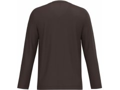 Kariban K 358 Pánské tričko do V s dl. rukávem 20.K358 chocolate 3