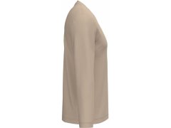 Kariban K 358 Pánské tričko do V s dl. rukávem 20.K358 light sand 6