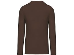 Kariban K 359 Pánské tričko s dlouhým rukávem 20.K359 chocolate 2