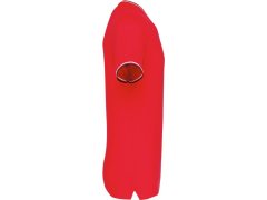 Kariban K 374 Pánské piqué tričko s&nbsp;výstřihem do V 20.K374 red/navy/white 4