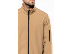 Kariban K 401 Pánská 3-vrstvá softshellová bunda 20.K401 chocolate 7