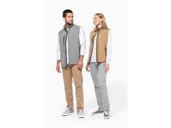 Kariban K 403 Pánská 3-vrstvá softshellová vesta 20.K403 marl grey 3