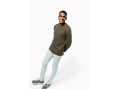 Kariban K 480 Pánská raglánová mikina z bio bavlny 20.K480 storm grey 3