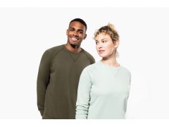 Kariban K 480 Pánská raglánová mikina z bio bavlny 20.K480 storm grey 8
