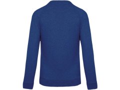 Kariban K 480 Pánská raglánová mikina z bio bavlny 20.K480 ocean blue heather 2