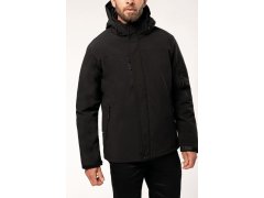 Kariban K 650 Pánská 3-vrstvá softshellová parka s kapucí 20.K650 navy 4