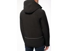 Kariban K 650 Pánská 3-vrstvá softshellová parka s&nbsp;kapucí 20.K650 titanium 1