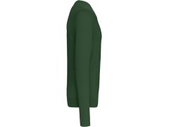 Kariban K 965 Pánský svetr s výstřihem do V 20.K965 forest green 5