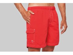Kariban ProAct PA 119 Pánské plavky 20.P119 red 1