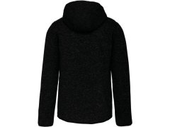 Kariban ProAct PA 365 Pánská pletená fleecová bunda s&nbsp;kapucí 20.P365 dark grey melange 6