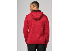 Kariban ProAct PA 365 Pánská pletená fleecová bunda s&nbsp;kapucí 20.P365 light grey melange 6