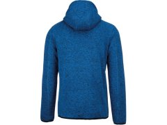 Kariban ProAct PA 365 Pánská pletená fleecová bunda s&nbsp;kapucí 20.P365 light royal blue melange 5