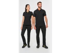 WK WK 270 Pánské pracovní piqué polo "Day-to-Day" 20.W270 black/silver 3