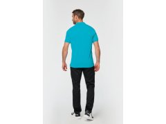 WK WK 274 Pánské pracovní piqué polo z&nbsp;těžké bavlny 20.W274 light royal blue 3