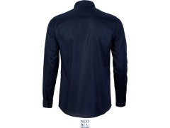 NEOBLU Blaise Men Mikro keprová košile s&nbsp;dlouhým rukávem 24.3182 night blue 4
