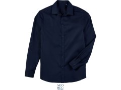 NEOBLU Blaise Men Mikro keprová košile s&nbsp;dlouhým rukávem 24.3182 night blue 8