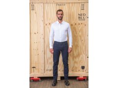 NEOBLU Basile Men Piqué košile s dlouhým rukávem 24.3777 deep black 1
