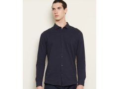 NEOBLU Basile Men Piqué košile s dlouhým rukávem 24.3777 deep black 5