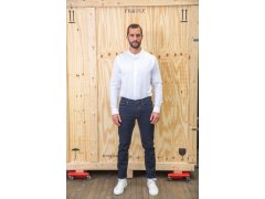 NEOBLU Bart Men Popelínová košile s dl. rukávem a mao límcem 24.3792 soft blue 3