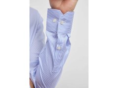 NEOBLU Baptiste Men Mikro keprová košile s&nbsp;dlouhým rukávem 24.4338 blue stripes 5