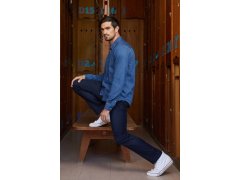 NEOBLU Bennett Men Denim košile 24.4796 stone wash 7