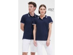 SOL´S Pasadena Men Pánské piqué polo 25.0577 white/aqua 4