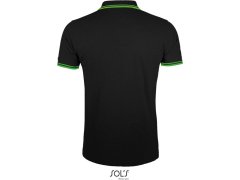 SOL´S Pasadena Men Pánské piqué polo 25.0577 black/lime 2