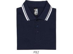 SOL´S Pasadena Men Pánské piqué polo 25.0577 french navy/white 7