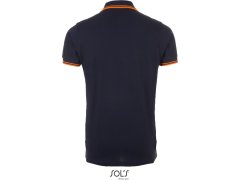 SOL´S Pasadena Men Pánské piqué polo 25.0577 french navy/neon orange 1