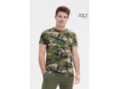 SOL´S Camo Men Pánské maskáčové tričko 25.1188 camo 5