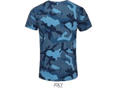 SOL´S Camo Men Pánské maskáčové tričko 25.1188 blue camo 1