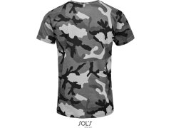 SOL´S Camo Men Pánské maskáčové tričko 25.1188 grey camo 1