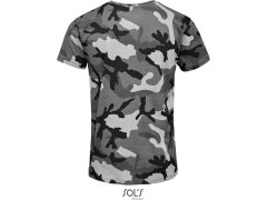 SOL´S Camo Men Pánské maskáčové tričko 25.1188 grey camo 5