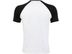 SOL´S Funky Pánské 2-barevné raglánové tričko 25.1190 white/black 2