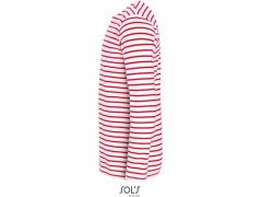 SOL´S Marine Men Pánské pruhované tričko s&nbsp;dlouhým rukávem 25.1402 white/red 4