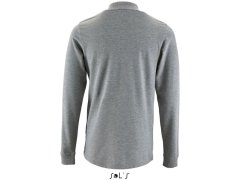 SOL´S Perfect LSL Men Pánské piqué polo s&nbsp;dlouhým rukávem 25.2087 grey melange 8