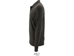 SOL´S Perfect LSL Men Pánské piqué polo s&nbsp;dlouhým rukávem 25.2087 charcoal melange 2