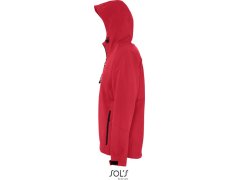 SOL´S Replay Men Pánská 3-vrstvá softshellová bunda s kapucí 25.6602 pepper red 2