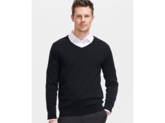 SOL´S Galaxy Men Pánský svetr s výstřihem do V 25.9500 medium grey 2