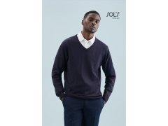 SOL´S Galaxy Men Pánský svetr s výstřihem do V 25.9500 medium grey 8