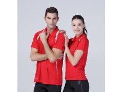 Spiro S 177M Pánské týmové piqué polo 29.177M black/red 1