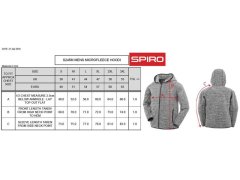 Spiro S 245M Pánská mikrofleecová mikina s kapucí 29.245M grey/black 3