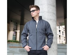Result R 231M Pánská 2-vrstvá softshell bunda "Printable" 30.231M black/orange 5