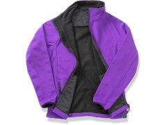 Result R 231M Pánská 2-vrstvá softshell bunda "Printable" 30.231M purple/black 6