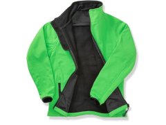 Result R 231M Pánská 2-vrstvá softshell bunda "Printable" 30.231M vivid green/black 4